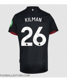 Günstige West Ham United Max Kilman #26 Auswärtstrikot 2024-25 Kurzarm